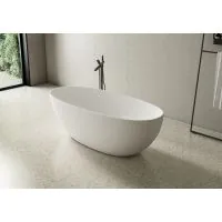 Luxe Stirling 1500 Oval Freestanding Solid Surface Bath  - 3