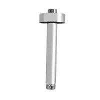 Just Taps Round Chrome Ceiling Shower Arm 200mm - 0