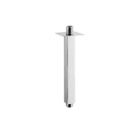 Just Taps Square Chrome Ceiling Shower Arm 200mm - 0