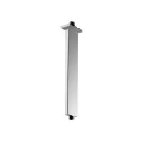 Just Taps Square Chrome Ceiling Shower Arm 300mm - 0