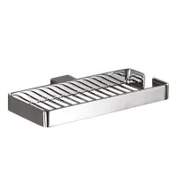 Bathroom Origins Lounge Chrome All Metal Double Soap Basket - 0