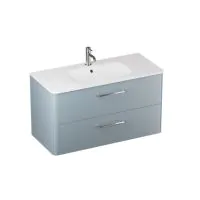 Camberwell 800mm Wall Mounted Vanity Unit Dusty Blue - 0