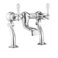 Crosswater Belgravia Lever Deck Mounted Bath Filler Chrome - 0