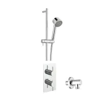 Just Taps Florentine Shower Valve w/ Slide Bar & Handset - 0