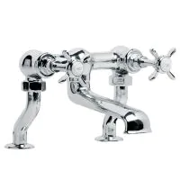 Lefroy Brooks Classic Deck Mounted Bath Filler Mixer - LB1107CP Chrome - 0