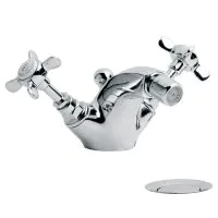 Lefroy Brooks Classic Monobloc Bidet Mixer With Pop Up Waste (choose finish) - 0