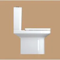 Essentials Alma Close Coupled Complete WC inc Seat - 1