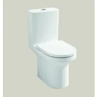 Essentials Alma Close Coupled Complete WC inc Seat - 0