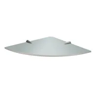 Bathroom Origins Artemis Corner Glass Shelf - 0