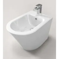 Essentials Arco Floor Standing Bidet White - 1