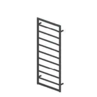 1200 X 500mm Mitre Designer Anthracite Heated Towel Rail - 0