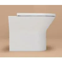 Essentials Blade Rimless Comfort Height Back to Wall Pan - 1