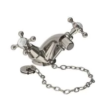 Lefroy Brooks Connaught Monobloc Bidet Mixer With Plug & Chain Waste (choose finish) - 3