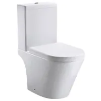 Cone Open Back WC Including Soft Close Seat - 0