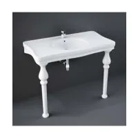 RAK Deluxe Console Basin 105cm 1 Tap-Hole - 0