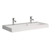 Crosswater Glide II 1000x450mm Wall Hung Vanity Unit  - White Gloss - 1