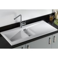 RAK Gourmet Ceramic Sink 1 - 1.5 Bowl - 0