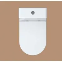 Essentials Duro Open Back Complete Close Coupled WC inc Seat - 3