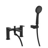 Crosswater Fuse Bath Shower Mixer Matt Black - 1