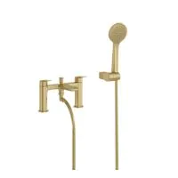 Greenwich Bath Shower Mixer 2TH Brushed Brass - 0