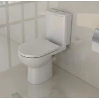 Essentials Ivan Close Coupled WC inc Seat - 0