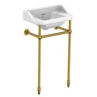 Lefroy Brooks Charterhouse Basin Stand For Cloakroom Basin - 3