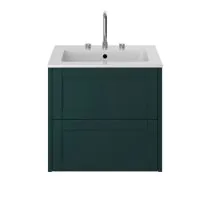 Lynton 600mm Wall Hung Classic Green - 1