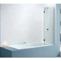 Two Panel Hinged Bath Screen (left) - 0