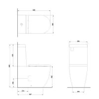 Milan Close Coupled Cistern - 1