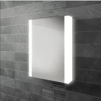 HIB Paragon 50 LED Mirror Cabinet 500x700mm- Charging Socket - 1