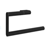 Crosswater MPRO Wall Mounted Towel Ring Matt Black - 1