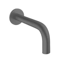 Crosswater MPRO Bath Spout Slate Finish  for modern bathroom - 1