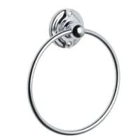 Lefroy Brooks Belle Aire Towel Ring (choose finish) - 0