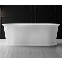 Luxe Salisbury 1700 Freestanding Matt Acrylic Bath - 0