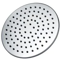 250mm Chrome Round Shower Head - 0