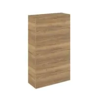 550 x 228 x 919mm Toilet Furniture Unit - Windsor Oak - 1