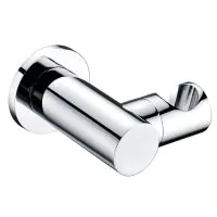 Round Chrome Shower Handset Bracket - 0