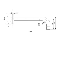 Streamline Style for Your Bath - Just Taps Inox Bath Spout - 1