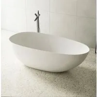 Luxe Wells 1700 Egg freestanding Solid Surface Matt Bath  - 0