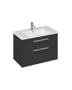 Shoreditch Note Wall Mounted Square 85cm Basin w/ 1TH