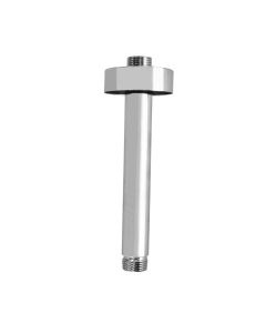 Just Taps Round Chrome Ceiling Shower Arm 200mm