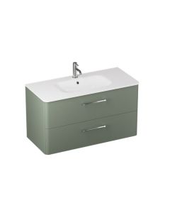 Elevate Your Bath with Camberwell 1000mm Unit in Earthy Green