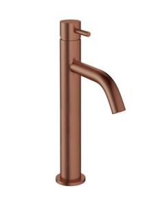 Elevate Your Bath - Crosswater MPRO Tall Basin Mixer Bronze