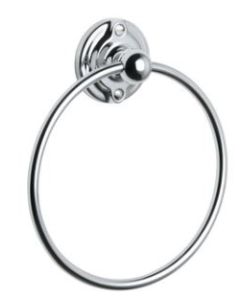 Lefroy Brooks Belle Aire Towel Ring (choose finish)