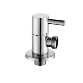 Just Taps Chrome Douche Lever Angled Valve