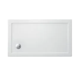 Rectangle 1200 x 760 x 35mm tray - White Gloss Finish