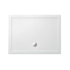 Rectangle 1200 x 900 x 35mm tray - White Gloss Finish