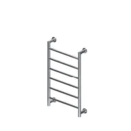 800 X 500mm Mitre Designer Matt Chrome Heated Towel Rail 