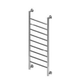 1200 X 600mm Mitre Designer Matt Chrome Heated Towel Rail 