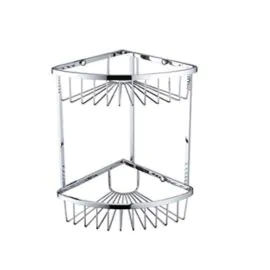 2 Tier Wire Basket Chrome